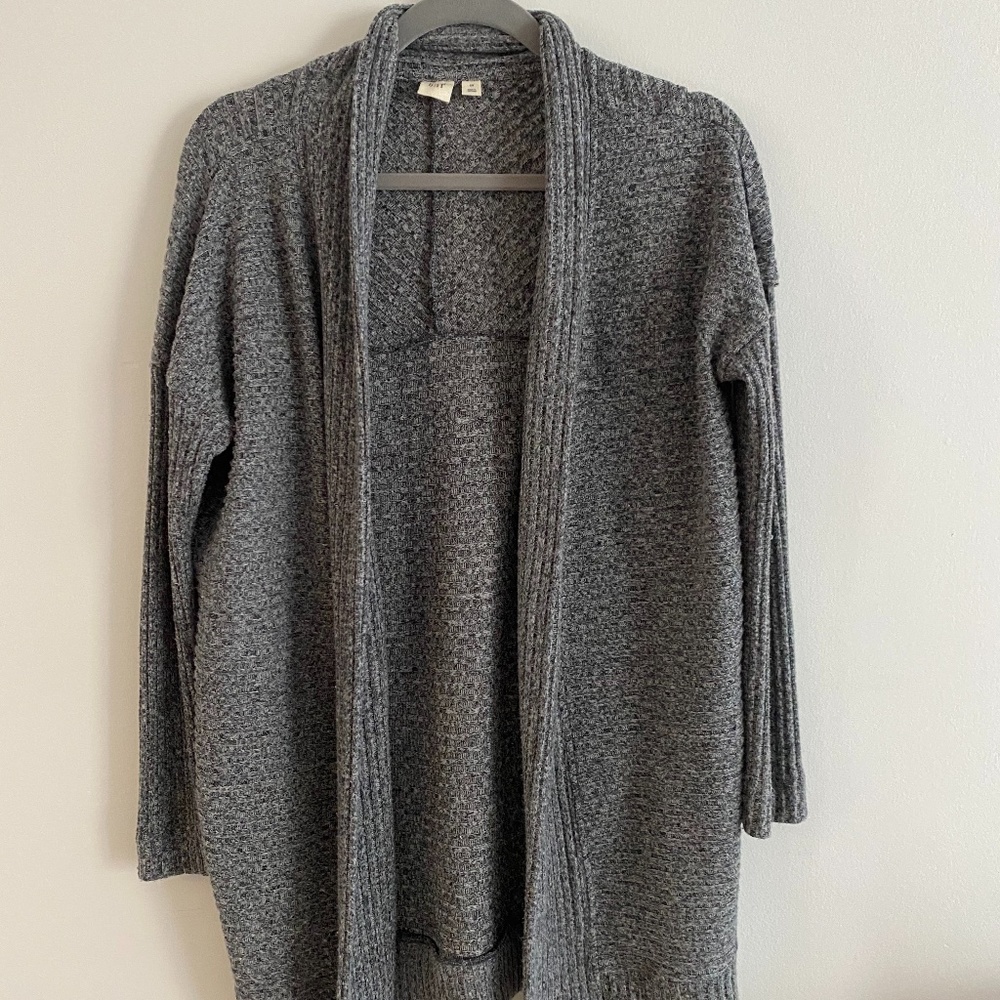 Gap Grey Wool Cardigan